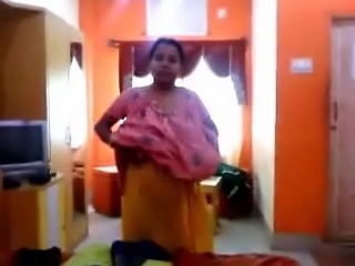 Gallery 851 Bhabhi in her bedroom changing her blouse and